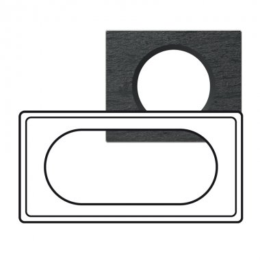 Фотография товара 'Legrand Рамка - Программа Celiane 4/5 модулей 069375'