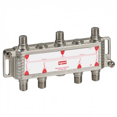 Фотография товара 'Legrand Делитель - 6 выходов - затухание 11 дБ 073983'