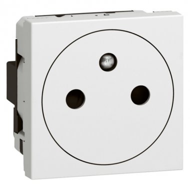 Фотография товара 'Legrand Розетка 2К+З - с автоматическими клеммами - Программа Mosaic 077132'