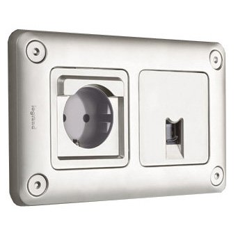 Фотография товара 'Legrand Розетка - Программа Soliroc - 2К+З - немецкий стандарт 077836'