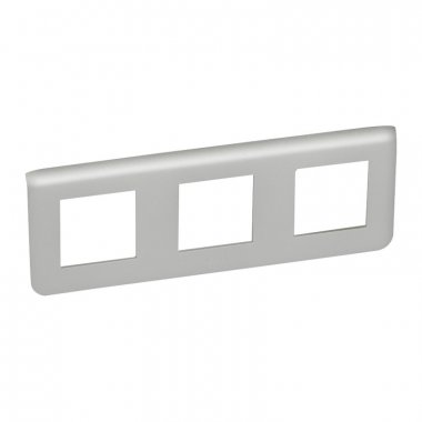 Фотография товара 'Legrand Рамка пластиковая горизонтальная Mosaic 3Х2 модуля 079306'