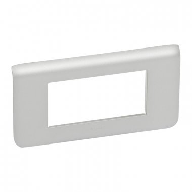 Фотография товара 'Legrand Рамка пластиковая горизонтальная Mosaic 4 модуля 079314'