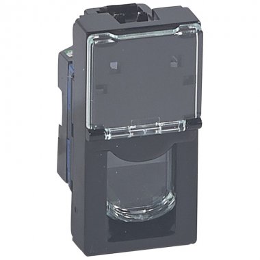 Фотография товара 'Legrand Розетка RJ 45 - Программа Mosaic - категория 6 - UTP 079481'