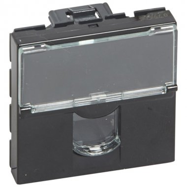 Фотография товара 'Legrand Розетка RJ 45 - Программа Mosaic - категория 6 - FTP 079485'