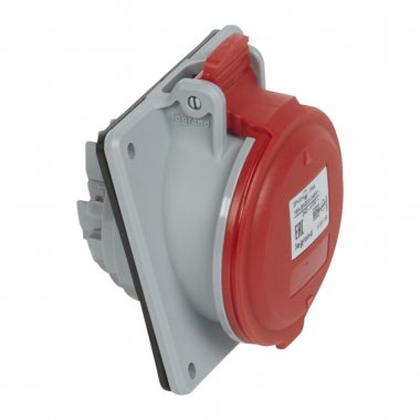Фотография товара 'Legrand Розетка встраиваемая - 16А - 3К+H+З - 380 В - IP 44 090164'