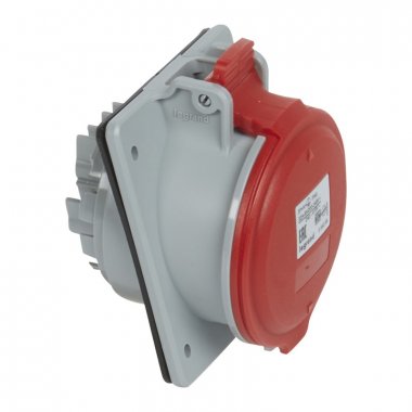 Фотография товара 'Legrand Розетка встраиваемая - 32А - 3К+H+З - 380 В - IР 44 090166'