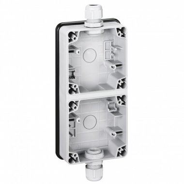 Фотография товара 'Legrand Монтажная коробка - Программа Plexo сборные механизмы 2 поста 090492'