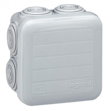 Фотография товара 'Legrand Коробка распределительная Plexo IP55 65х65х40мм 092005'