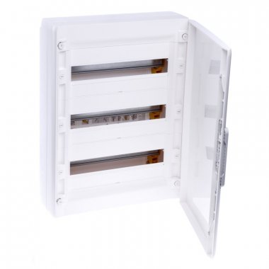 Фотография товара 'Legrand Распределительный щиток XL3 125 - 3 ряда - 54 модуля - 600х450х128 мм 401648'