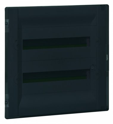 Фотография товара 'Legrand Распределительный щиток Practibox3 - IP 40 - IK 07 - 2 рейки - 36 модулей 401757'