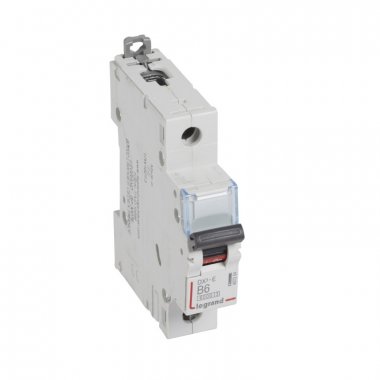 Фотография товара 'Legrand Автоматический выключатель DX тип характеристики B, 1 модуль 407204'