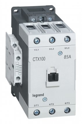 Фотография товара 'Legrand Контактор CTX3 100 3P 85A (AC-3) 2но2нз ~48В 416212'