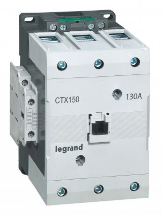 Фотография товара 'Legrand Контактор CTX3 150 3P 130A (AC-3) 2но2нз ~48В 416252'
