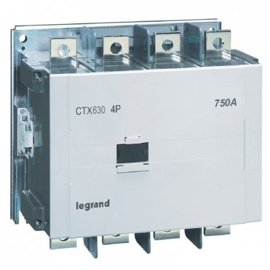 Фотография товара 'Legrand Контактор CTX3 630 4P 750А (AC-1) 2но2нз 200-240В~/= 416516'