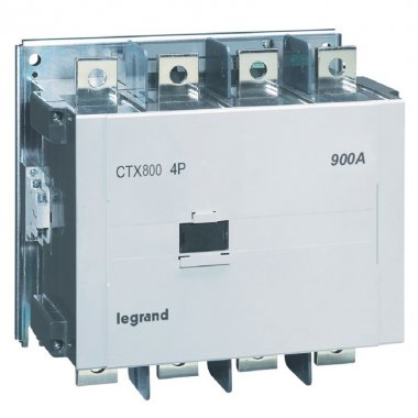 Фотография товара 'Legrand Контактор CTX3 800 4P 900A (AC-1) 2но2нз 200-240В~/= 416526'