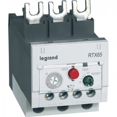 Фотография товара 'Legrand RTX 65 Тепловое реле 45-65A для CTX 416690'