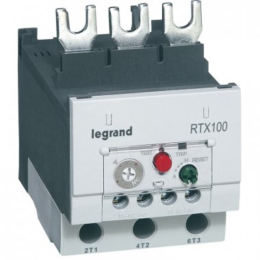 Фотография товара 'Legrand RTX 100 Тепловое реле 80-100A для контакторов CTX 416731'