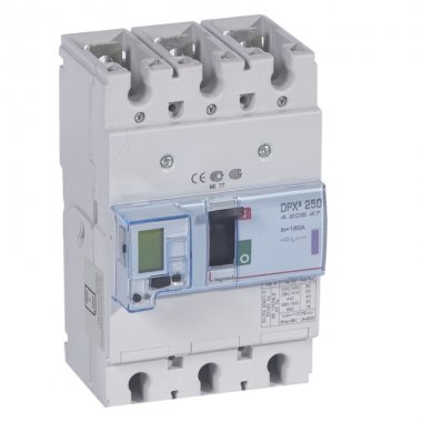 Фотография товара 'Legrand Автоматический выключатель DPX с электронным расцепителем Sg 160A 70kA 3P 420547'