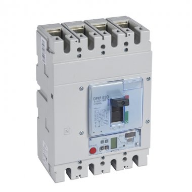 Фотография товара 'Legrand Автоматический выключатель DPX 630 Sg - 50 кА - 400 В~ - 4П - 630 А 422155'
