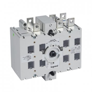 Фотография товара 'Legrand Перекидной выключатель-разъединитель DCX-M - 315 А - типоразмер 3 - 3П 431107'