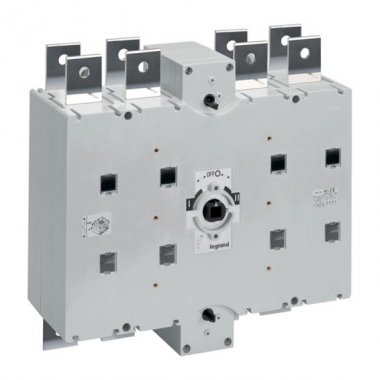 Фотография товара 'Legrand Перекидной выключатель-разъединитель DCX-M - 1000 А - типоразмер 5 - 3П 431111'