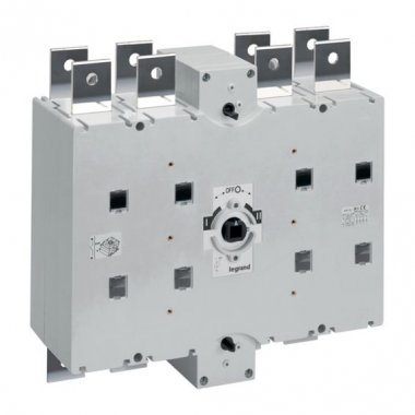 Фотография товара 'Legrand Перекидной выключатель-разъединитель DCX-M - 1600 А - типоразмер 6 - 3П 431113'