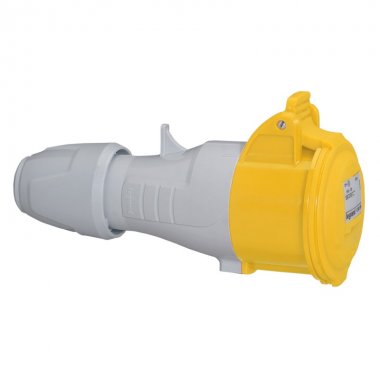 Фотография товара 'Legrand Мобильная розетка - P17 Tempra Pro - IP 44 - 100/130 В~ - 16 A - 3К+З 555102'