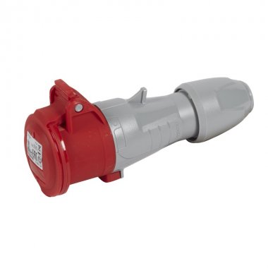 Фотография товара 'Legrand Мобильная розетка - P17 Tempra Pro - IP 44 - 380/415 В~ - 16 A - 2К+З 555107'