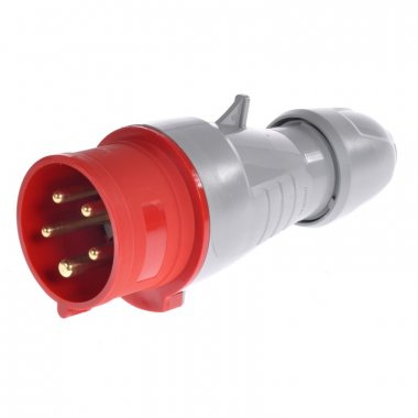 Фотография товара 'Legrand Прямая вилка - P17 Tempra Pro - IP 44 - 380/415 В~ - 16 A - 2К+З 555127'