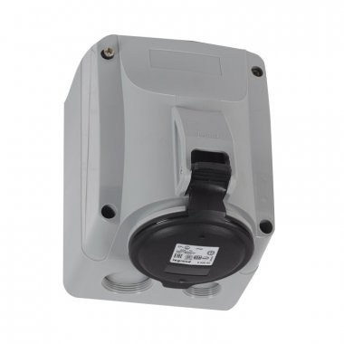 Фотография товара 'Legrand Розетка накладная - 32 А - 3К+З - 500 В - IP 44 555262'