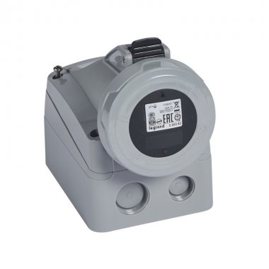 Фотография товара 'Legrand Розетка накладная - 16 А - 3К+З - 500 В - IP 67 555362'