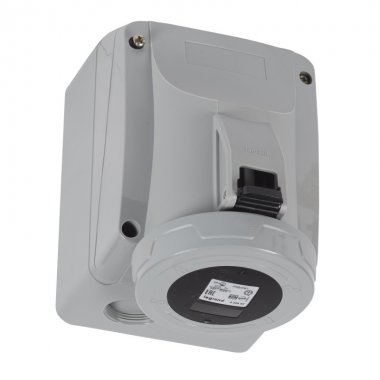 Фотография товара 'Legrand Розетка накладная - 32 А - 3К+З - 500 В - IP 67 555462'