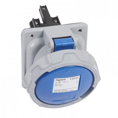 Фотография товара 'Legrand Розетка встроенная - 63А - 2К+З - 230В - IP67 555584'