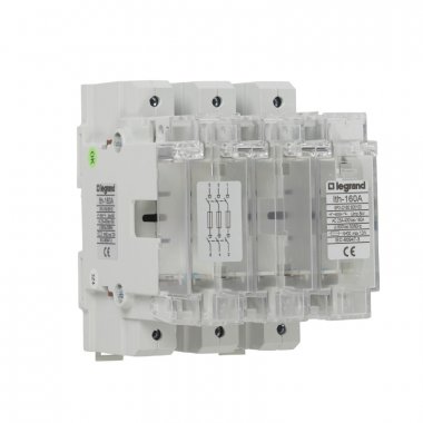 Фотография товара 'Legrand Выключатель-разъединитель SPX-D - 160 A - с предохранителями типа 00 605100'