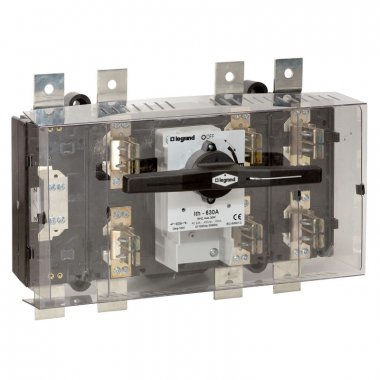 Фотография товара 'Legrand Выключатель-разъединитель SPX-D - 630 A - с предохранителями типа 3 605113'