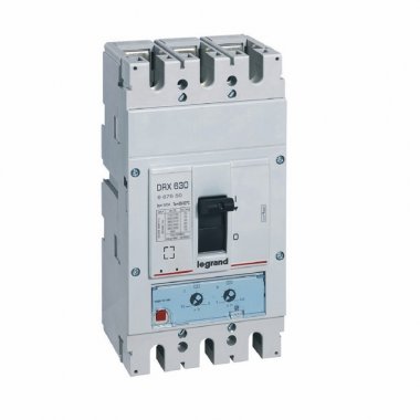 Фотография товара 'Legrand DRX630 термомагнитный 320A 3П 36кА настраиваемый 667650'