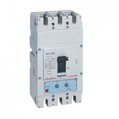 Фотография товара 'Legrand DRX630 термомагнитный 630A 3П 50кА настраиваемый 667661'