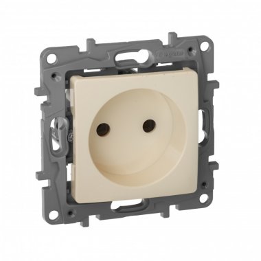 Фотография товара 'Legrand Розетка 2К - немецкий стандарт - 16 А - 250 В Etika 672320'
