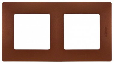 Фотография товара 'Legrand Рамка - 2 поста - Etika 672572'