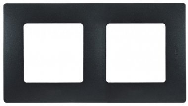 Фотография товара 'Legrand Рамка - 2 поста - Etika 672582'