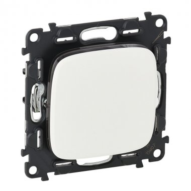 Фотография товара 'Legrand Valena Переключатель с лицевой панелью 752706'