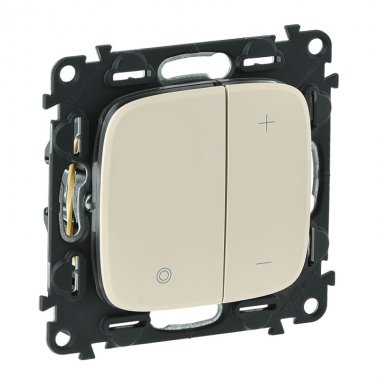 Фотография товара 'Legrand Valena ALLURE Светорегулятор кнопочный универсальный 752862'