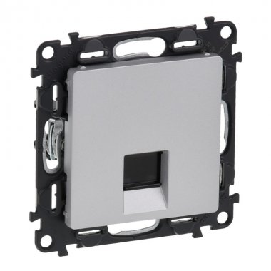 Фотография товара 'Legrand Valena LIFE Информационная розетка одиночная RJ45 Категория 6 UTP 753642'