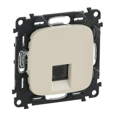 Фотография товара 'Legrand Valena ALLURE Телефонная розетка RJ11 одиночная С лицевой панелью 753838'