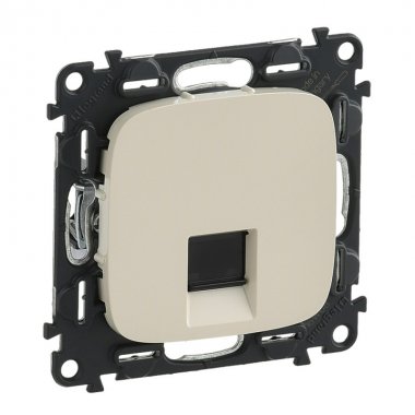 Фотография товара 'Legrand Valena ALLURE Информационная розетка одиночная RJ45 Категория 6 UTP 753842'
