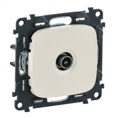 Фотография товара 'Legrand Valena ALLURE Розетка ТВ c топологией звезда 0-2400 МГц С лицевой панелью 753851'