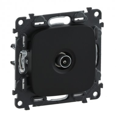 Фотография товара 'Legrand Valena ALLURE Розетка ТВ c топологией звезда 0-2400 МГц С лицевой панелью 753971'