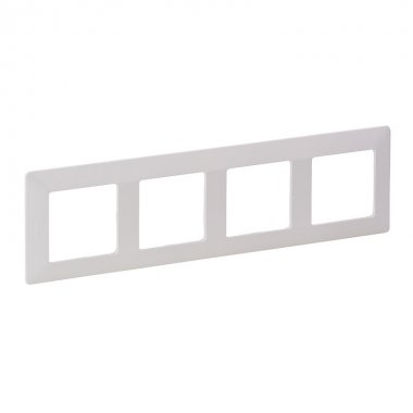 Фотография товара 'Legrand Valena LIFE Рамка 4-постовая универсальная 754004'