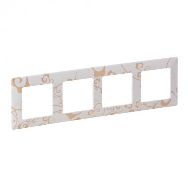 Фотография товара 'Legrand Valena LIFE Рамка универсальная 4-постовая 754104'