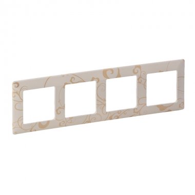 Фотография товара 'Legrand Valena LIFE Рамка универсальная 4-постовая 754114'